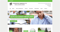 Desktop Screenshot of leominsterchiropractic.com